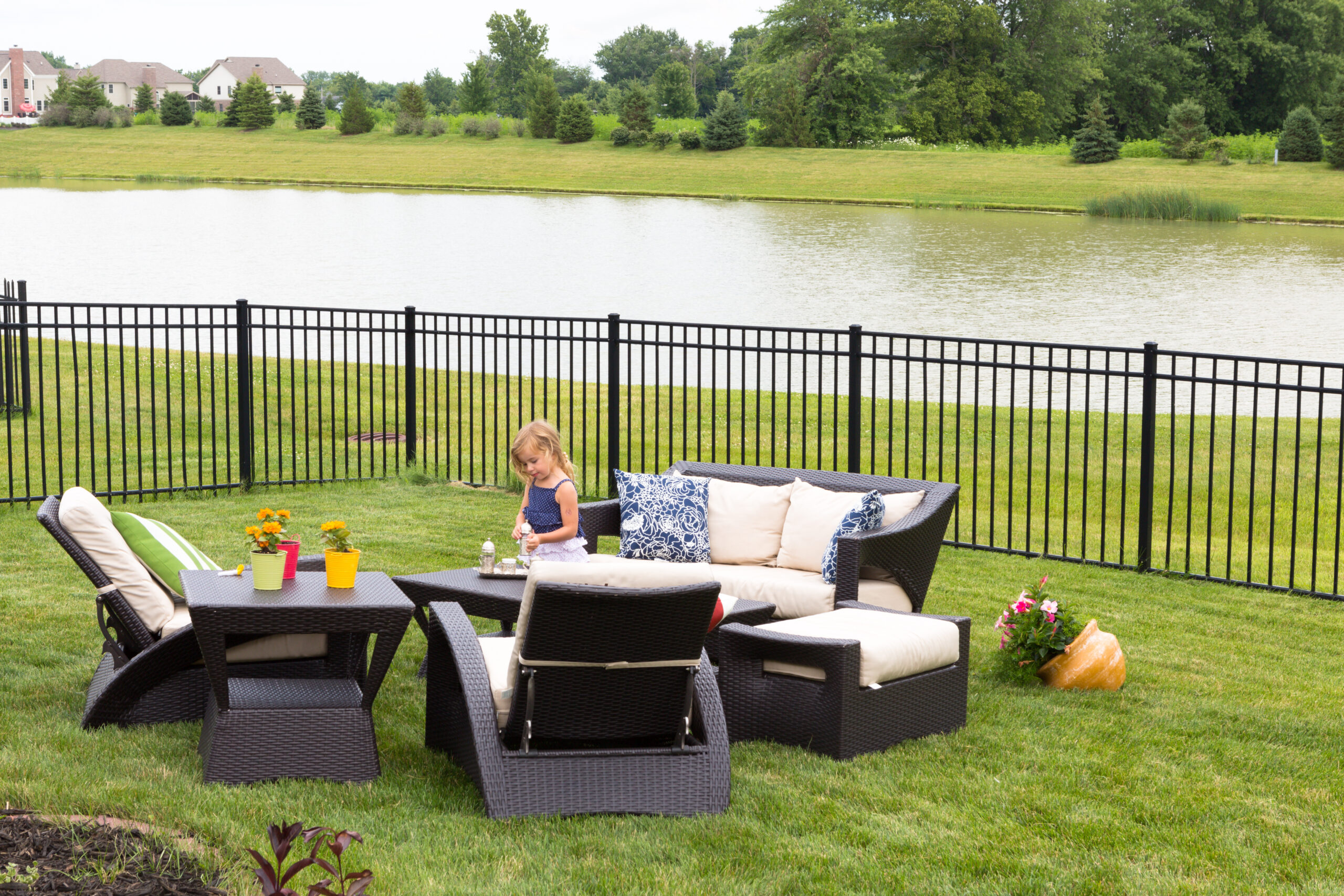Backyard Exteriors, Wrought Iron Fence, Fence Myrtle Beach Conway